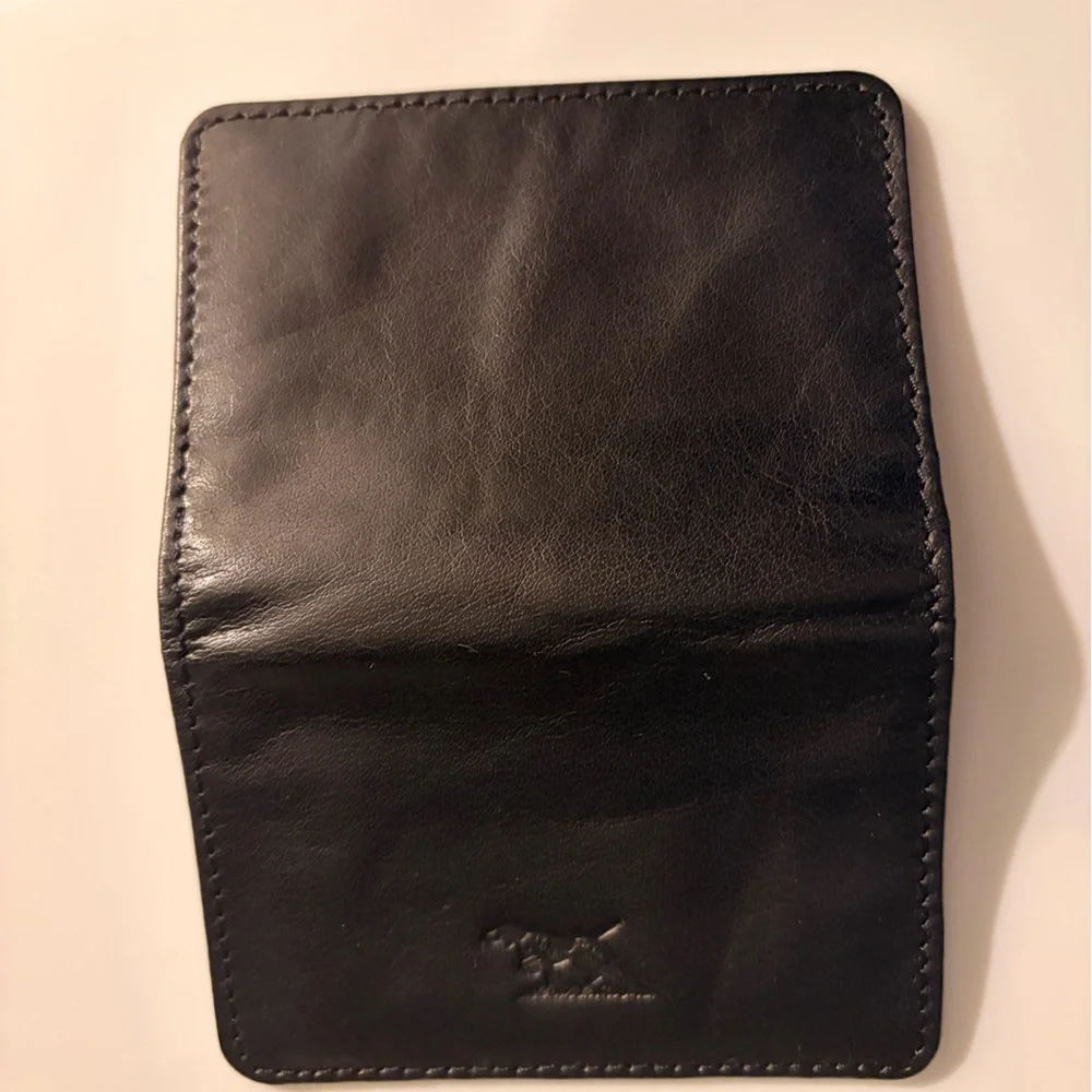 Rodd & Gunn Black Leather Card & Key Holder